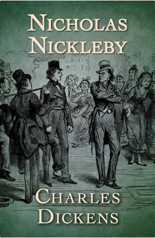 Nicholas Nickleby Book Cover